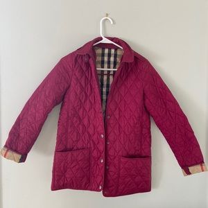 Burberry jacket!